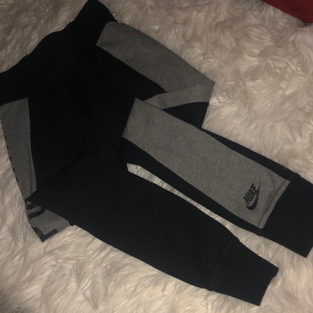 Nike spell out jogger sweats